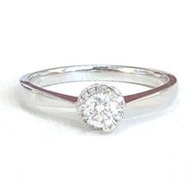 Diamant-Solitärring mit 13 Diamanten, Weissgold, 2.290 CHF