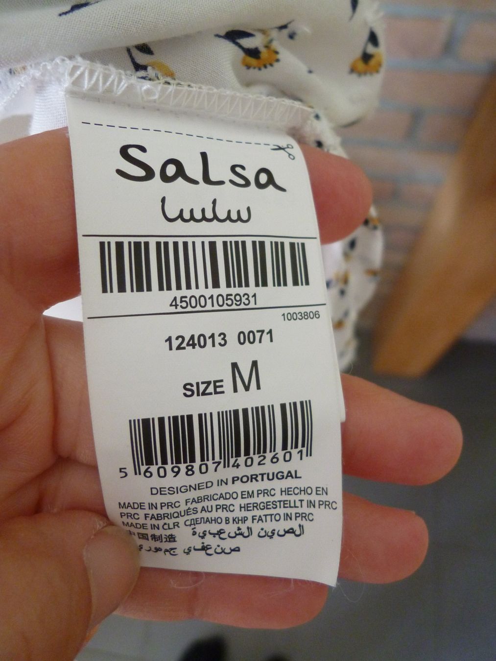 Camicette: weisse SALSA Bluse   Gr. M – Usato da Dättlikon venduto da Mamakuga 9