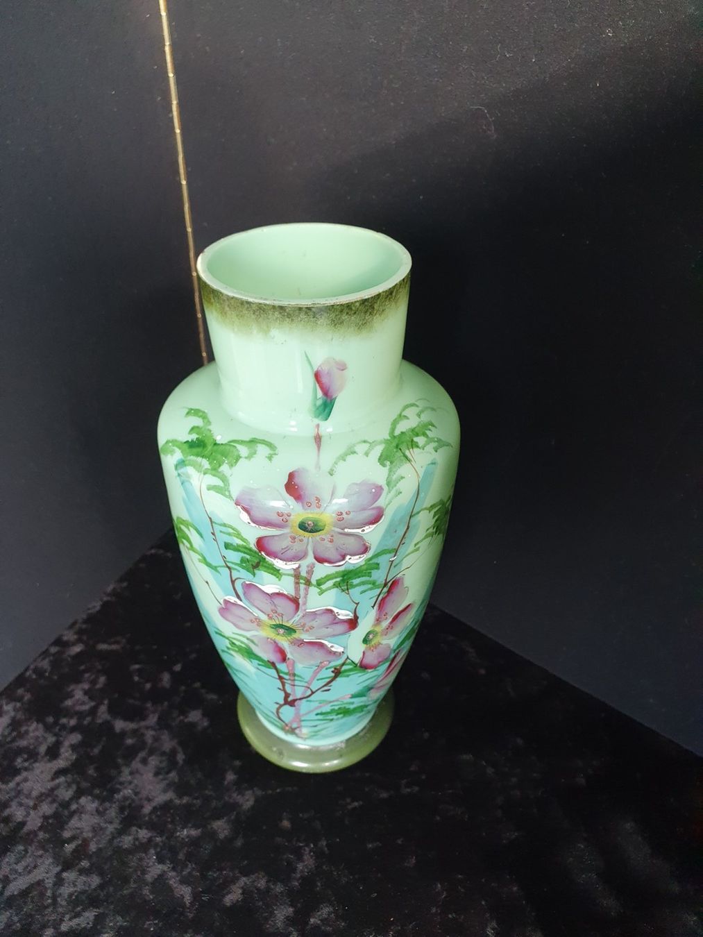Vasi & Recipienti: Opalin Glasvase mit jap. Design – Usato da Reinach venduto da 3Guggerli