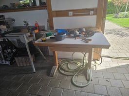 Wood table