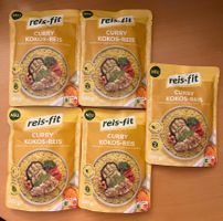 5 Beutel Reis-Fit Express Curry Kokos - Reis je 250g