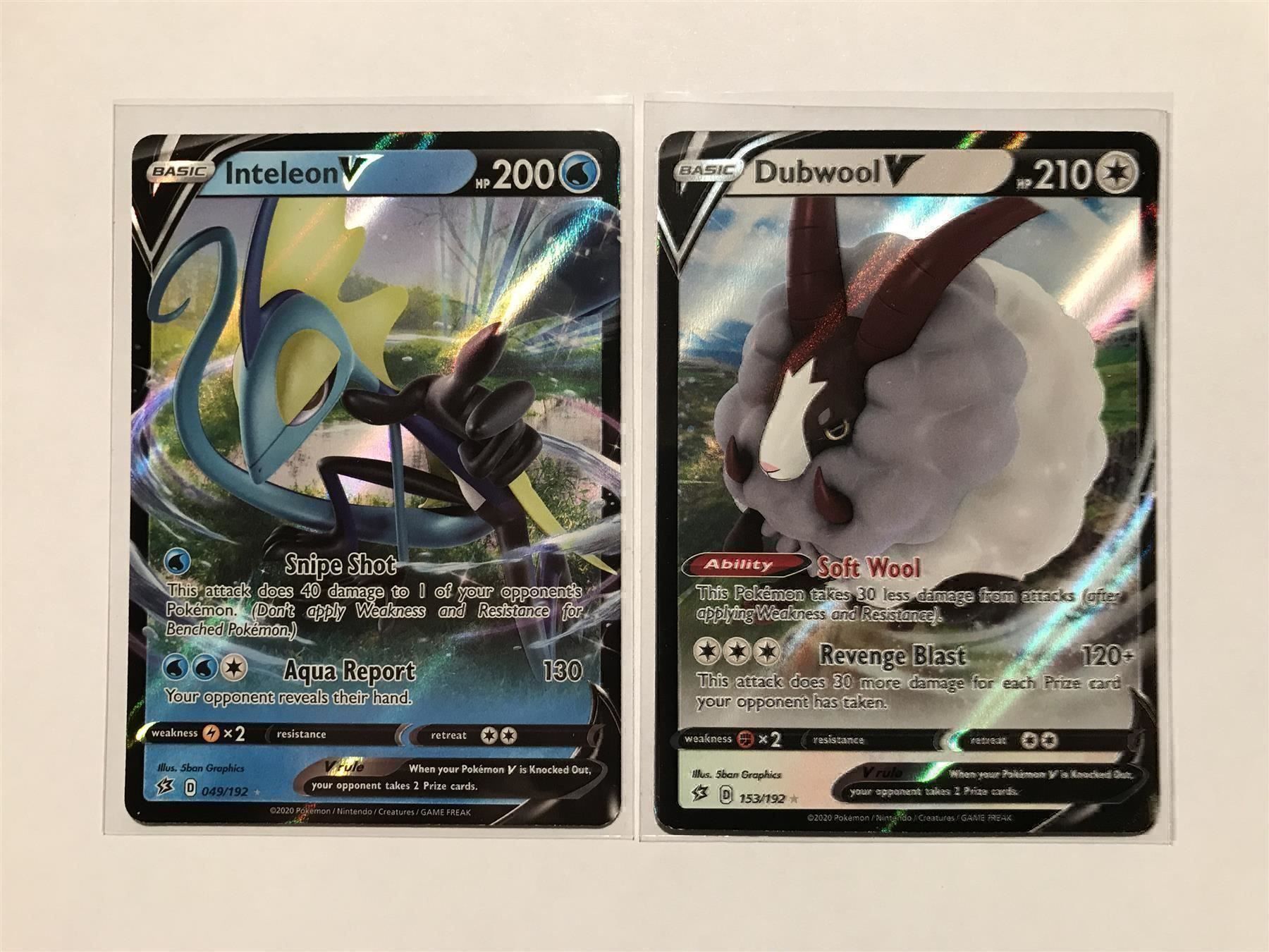 Pokémon Carte collezionabili: V Set: Inteleon & Dubwool – Nuovo (secondo la descrizione) da Hagendorn venduto da Pokecollectorch