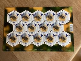 14x Fr -.85 Briefmarken, postfrisch Honig Biene Bogen 2011