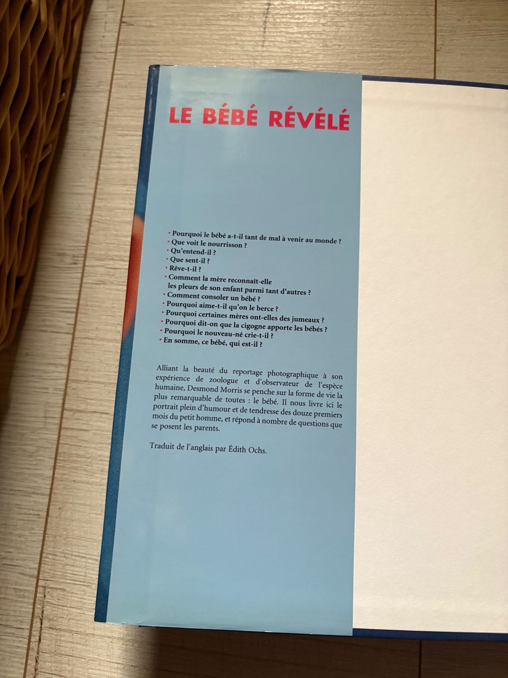 Libri: Livre le bébé révélé – Usato da Grône venduto da natatou 1