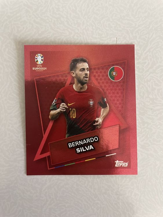 Topps Euro 2024 Bernardo Silva POR SP (Gebraucht) in Wädenswil für CHF