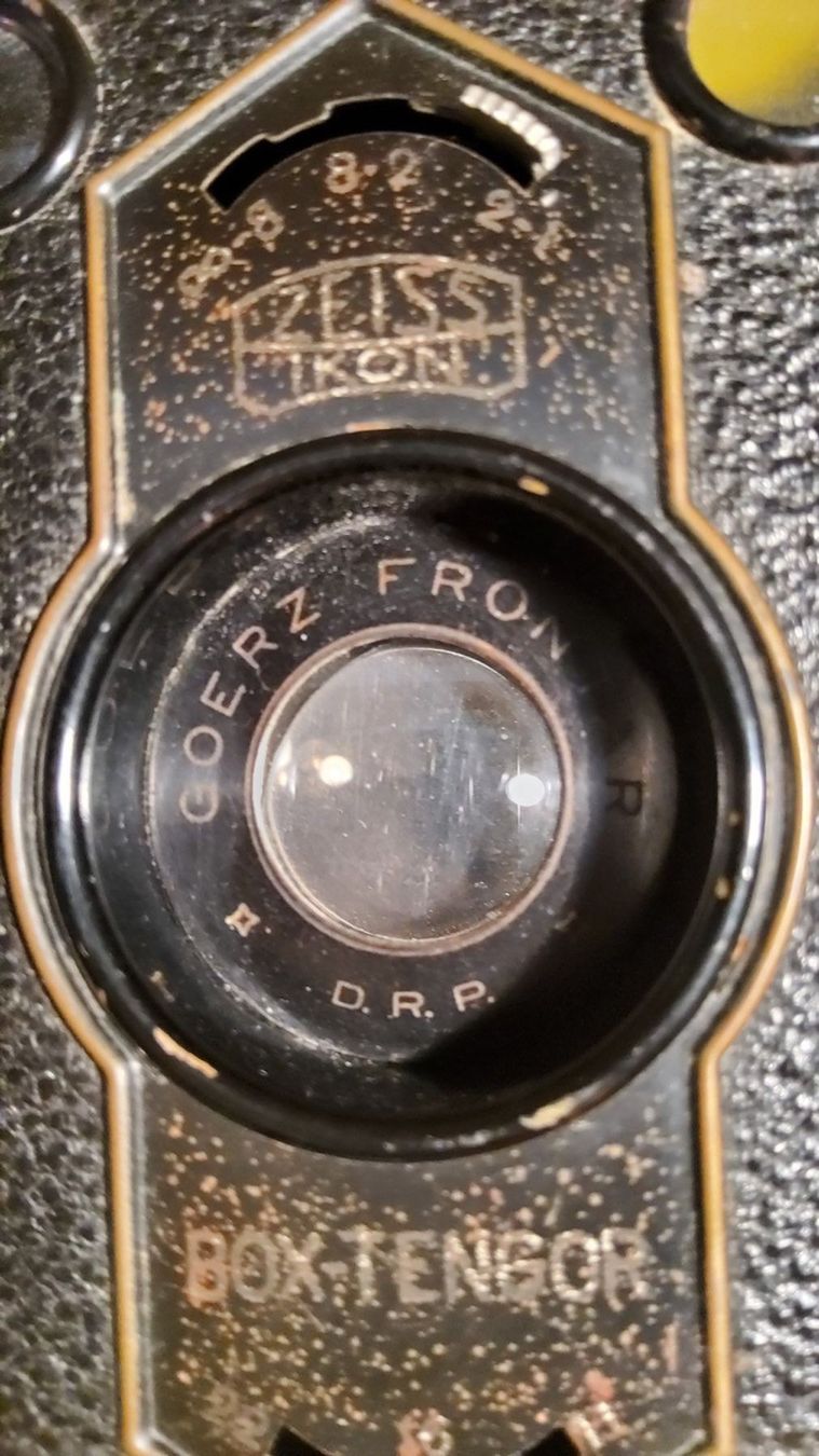 Zeiss Kamera: Antike ZEISS IKON BOXKAMERA TENGOR ca. 1931 – Defekt aus Grüningen von VENOM59