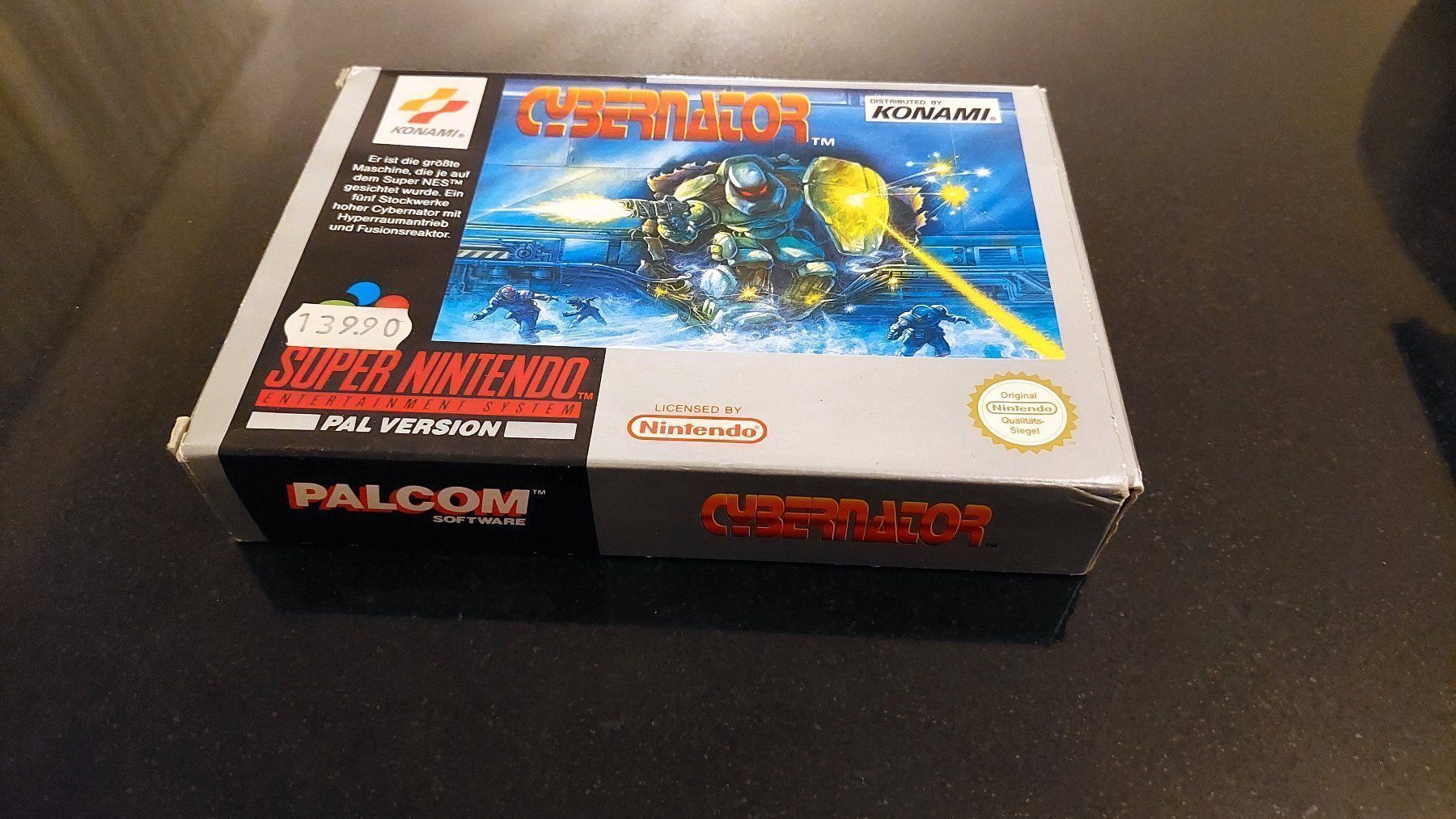 Nintendo Giochi: CYBERNATOR (PAL) - SUPER NINTENDO – Usato da Spiegel b. Bern venduto da Natix 1