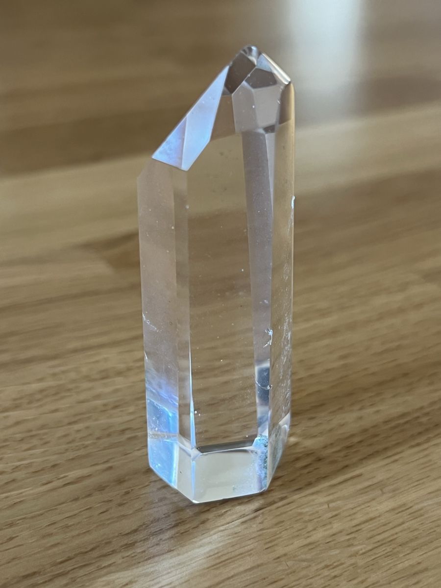 Pietre preziose: Bergkristall Obelisk geschliffen ca. 8 cm – Usato da Frick venduto da clembou 3
