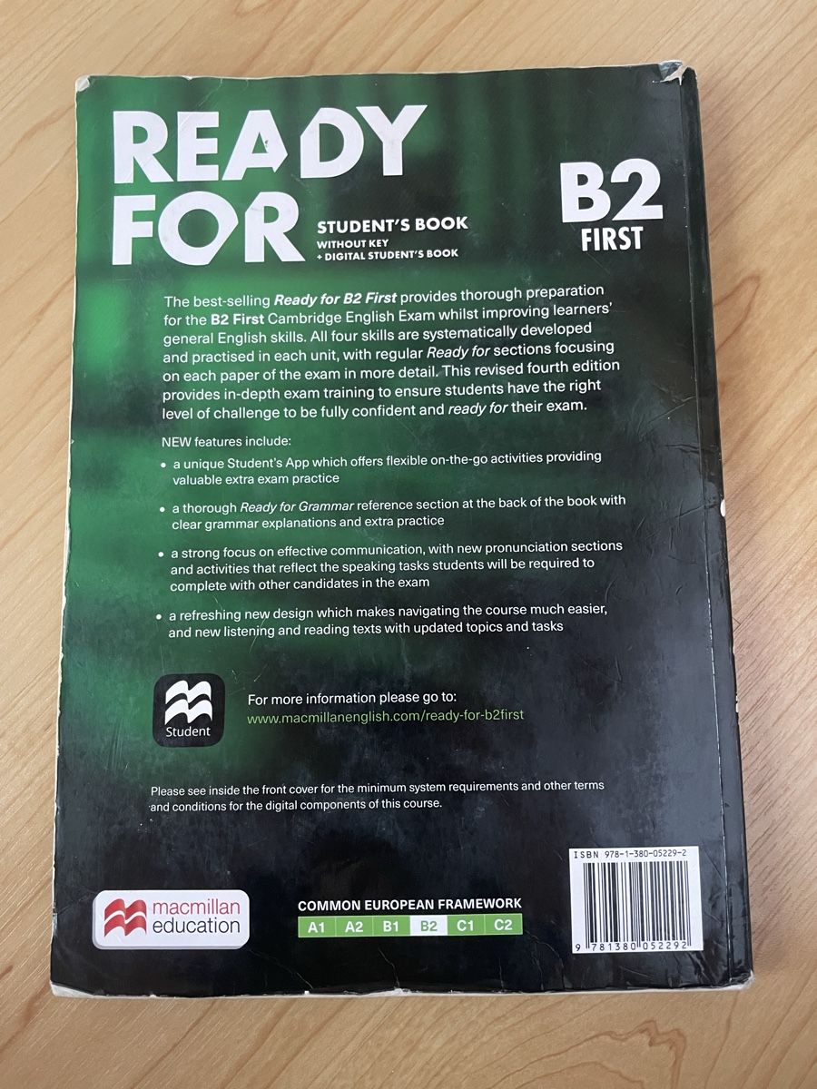 Libri: Ready for B2 First, Student's Book, Roy Norris, online versi – Nuovo (secondo la descrizione) da Malix venduto da fred_59 1