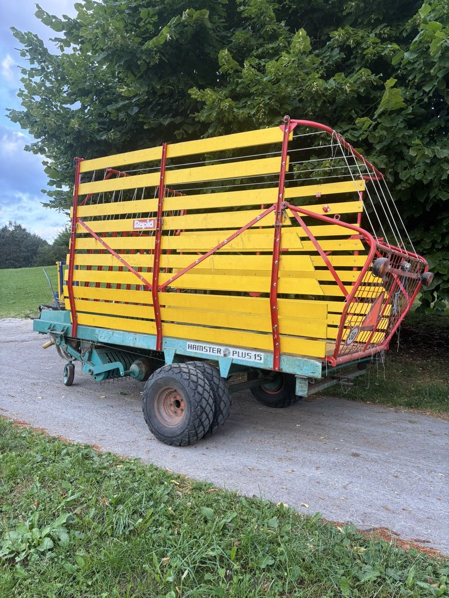 Steyr Anhänger: Ladewagen Rapid/Steyr Hamster Plus 15 – Gebraucht aus Niederteufen von tho_vnp2 1