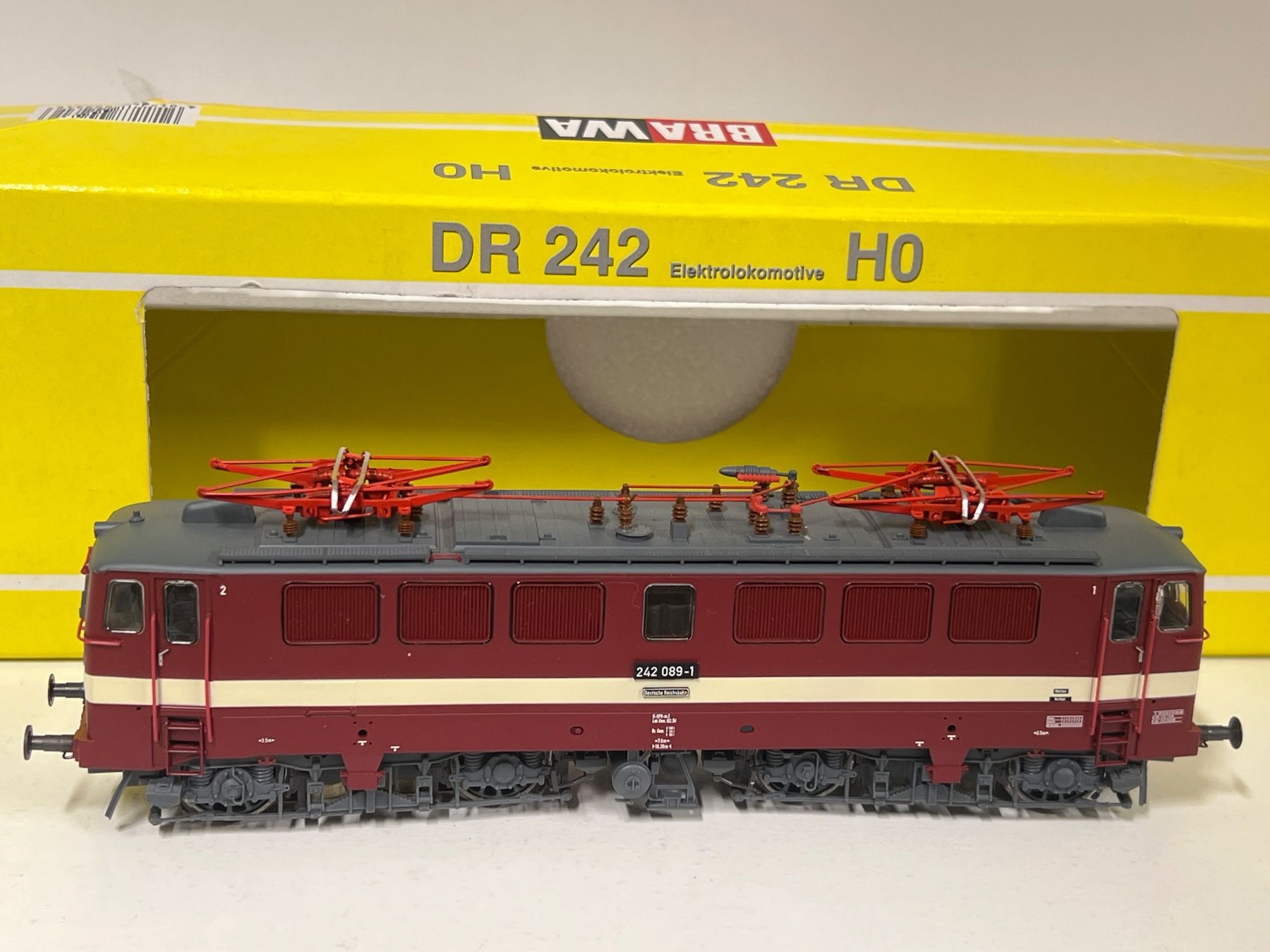 Brawa Modellini di ferrovie: Brawa DR 242 H0/AC 0231 – Nuovo e nell'imballaggio originale da Geroldswil venduto da TopTrain54 2