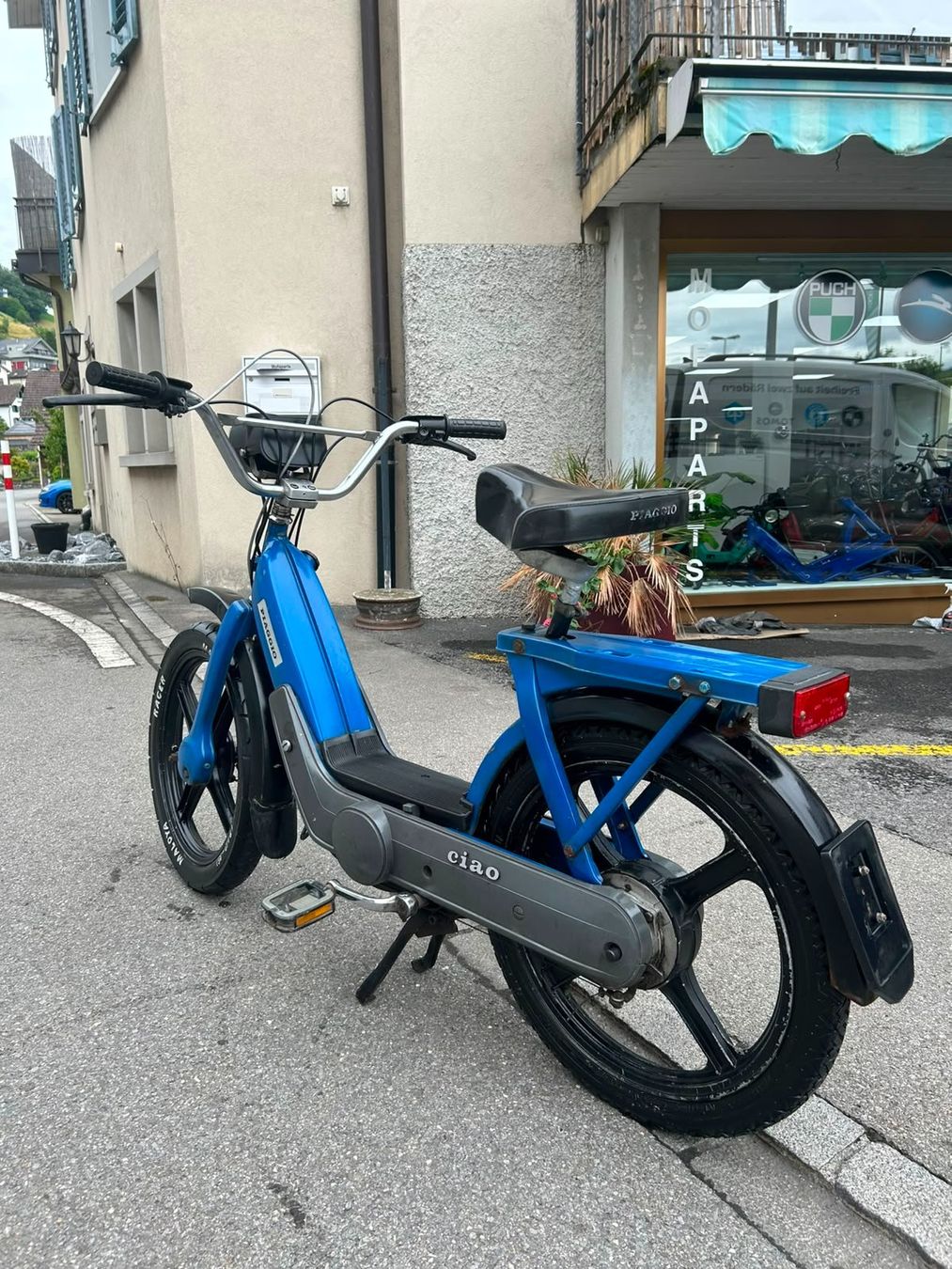 Piaggio Ciclomotori: Piaggio Ciao Blau mit Ausweis – Usato da Schmerikon venduto da Mofaparts 3