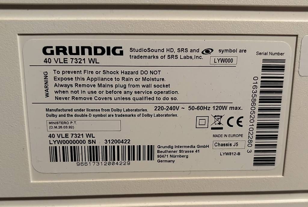 Televisori: Grundig TV – Usato da Belp venduto da Paradiso100 2