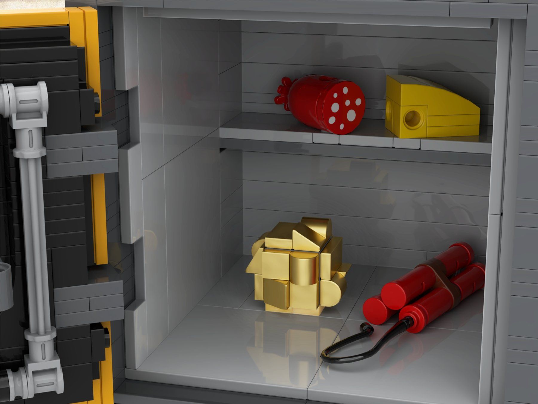 Lego Kit di costruzioni: BRICKLINK 910016 "SHERIFF'S SAFE" 18+/580 PCS/PZS – Nuovo e nell'imballaggio originale da Gelterkinden venduto da Tri-Tra-Trallala 8