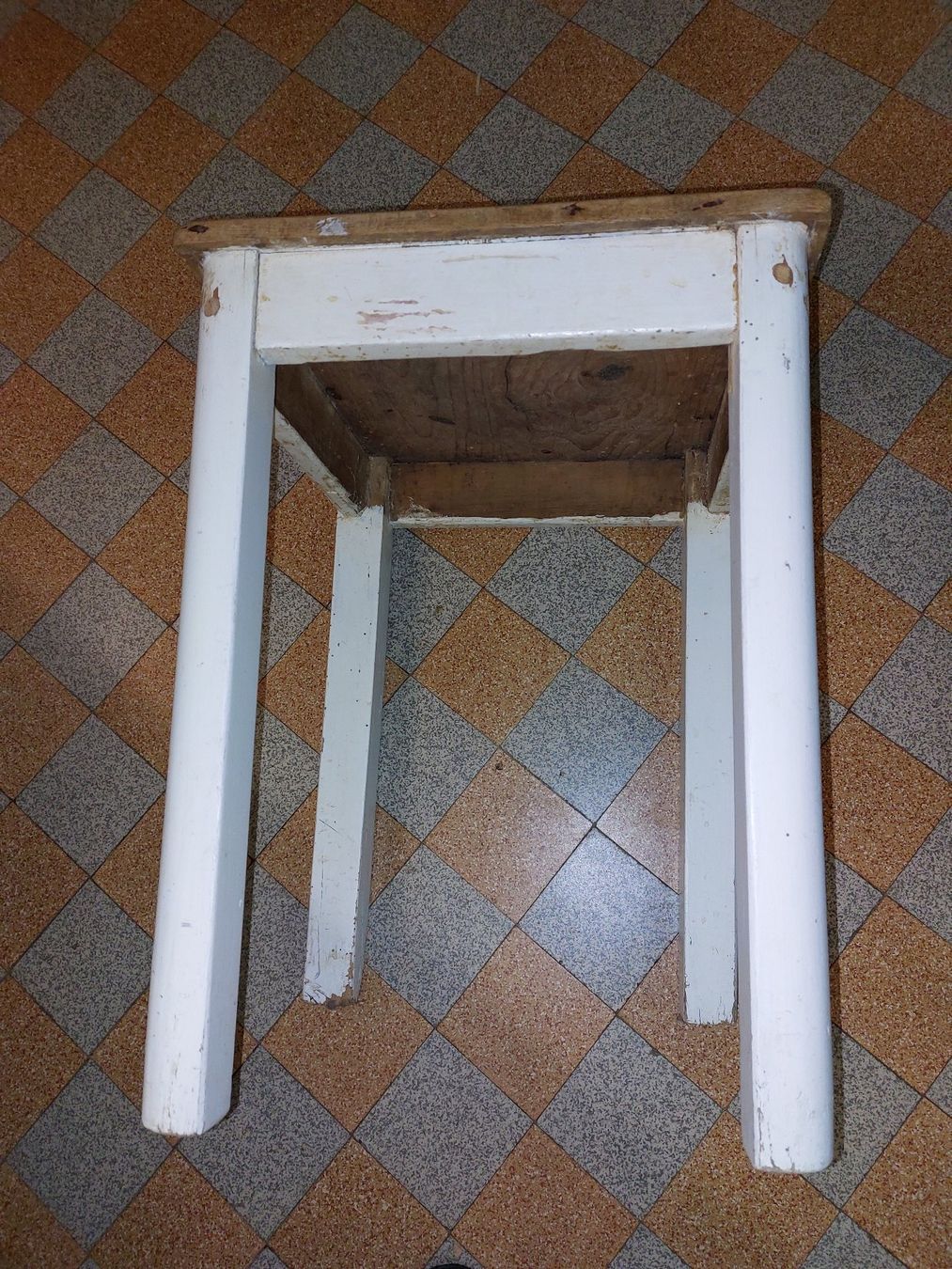 Sgabelli: Vinitage Holz Tabourettli (Holzhocker) – Usato da Kloten venduto da Romy45 1