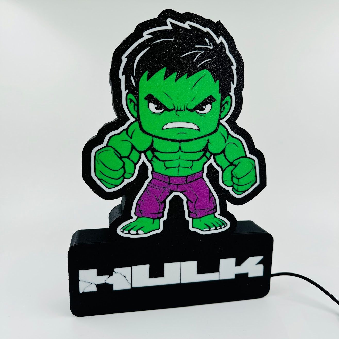 Lampade: Lightbox lumière led HULK RGB – Nuovo (secondo la descrizione) da Vicques venduto da PAMB3D 2