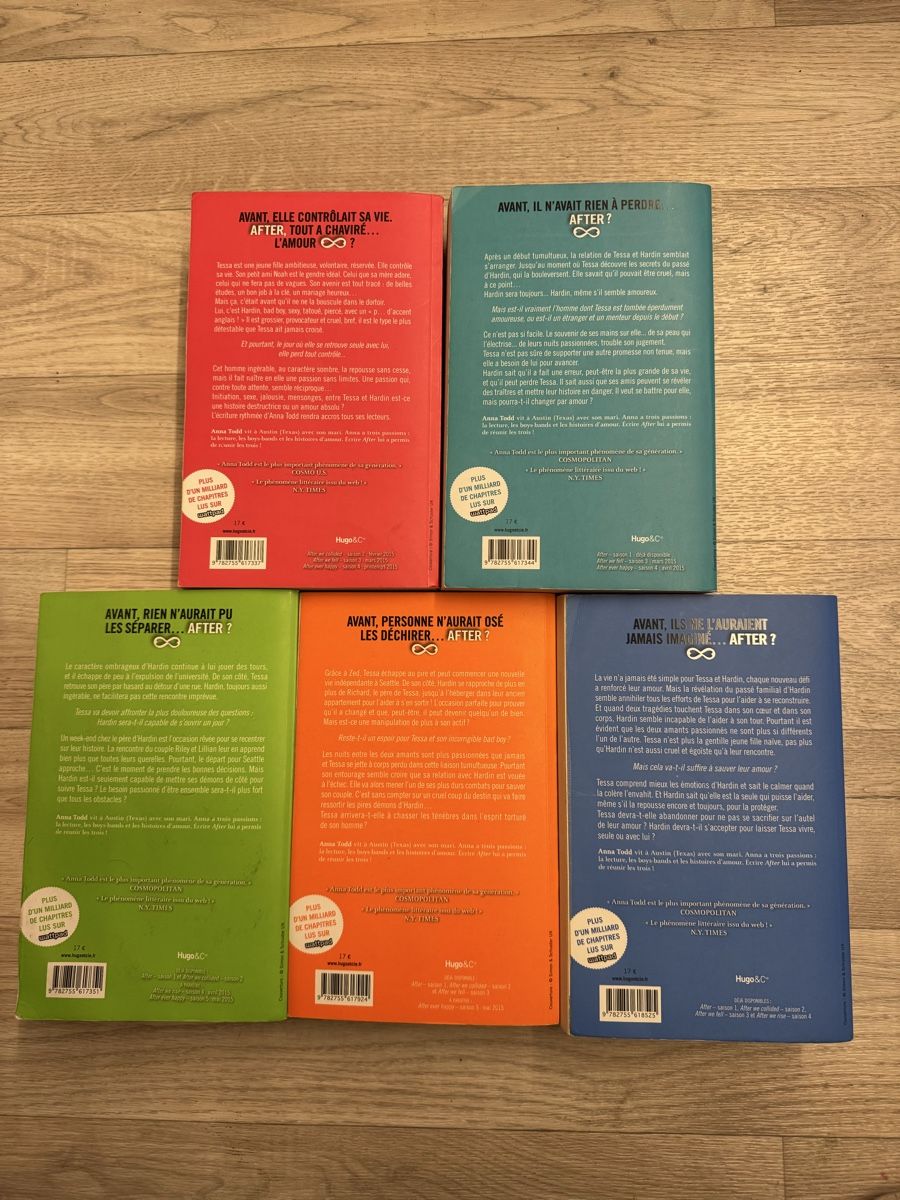 Livres: Saga after livres  – D'occasion à Bulle par val_gs57 1