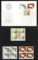 2013 Städte der Schweiz FDC + Viererblöcke 1. Tag SBK 61.--
