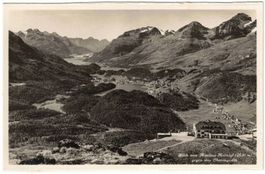 St. Moritz - Standseilbahn Muottas Muragl Bergstation