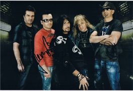 Gotthard Steve Lee Autogramm signiert Foto 20x30cm