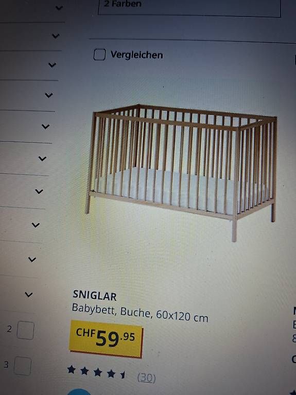 Letti: Kinderbett ohne Madratze – Usato da kreuzlingen venduto da sirius0210