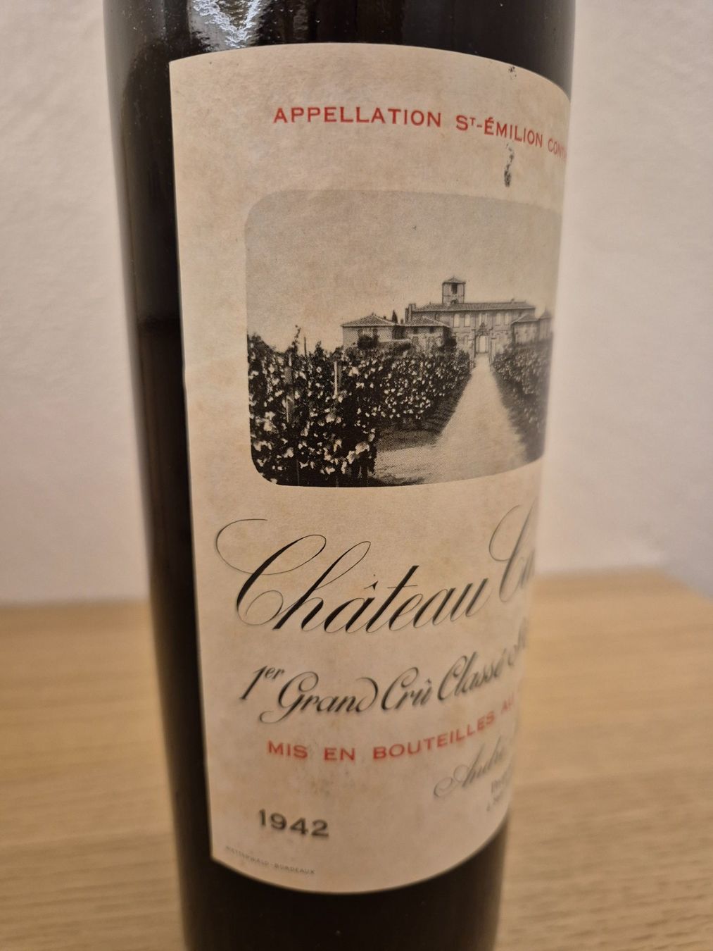 Vino: Château Canon 1942 - St. Emilion – Usato da Dinhard venduto da jacuzzy 2