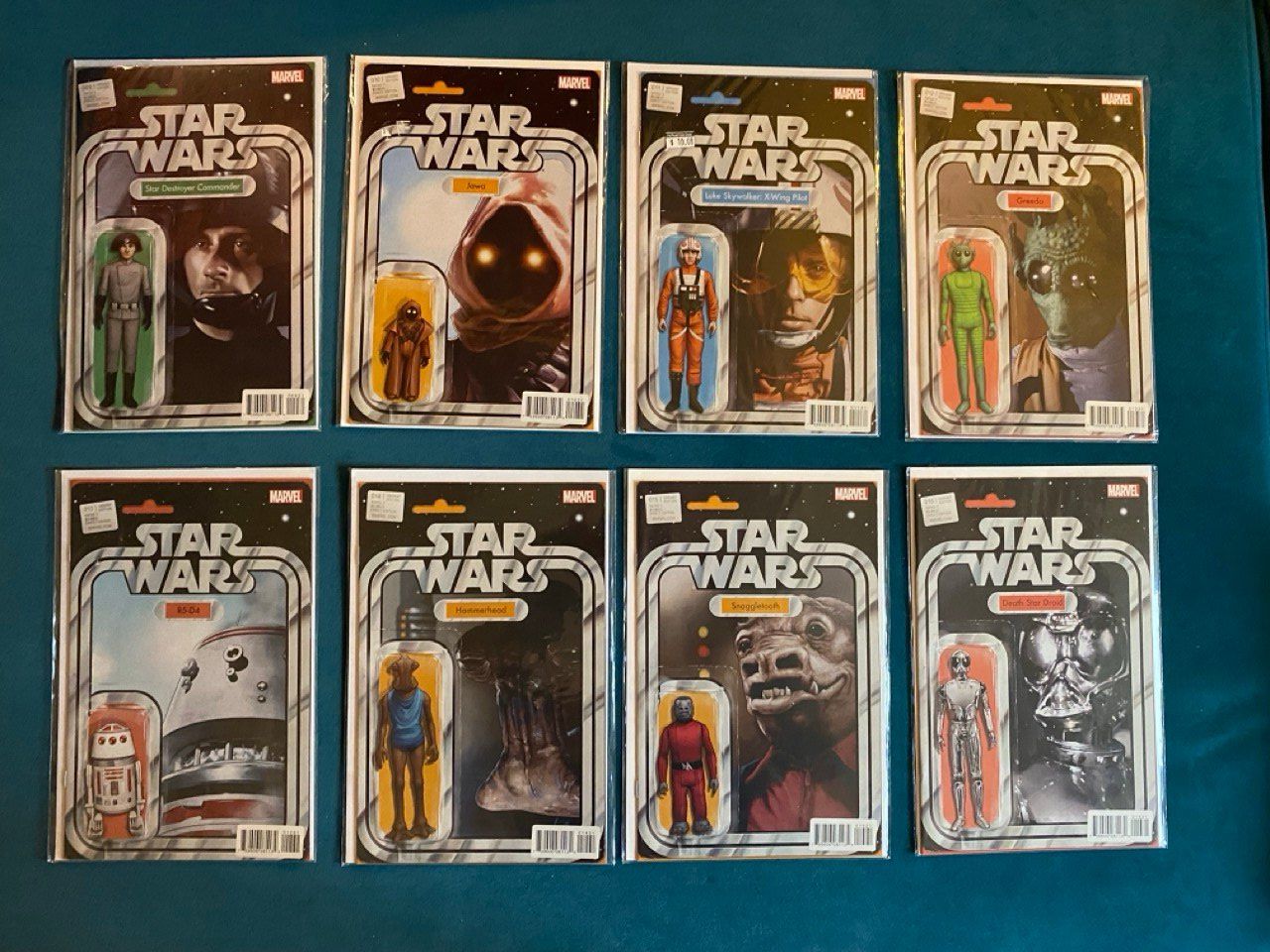 Fumetti: Komplettset Marvel Star Wars Action Figure Variant Comics – Usato da Schmiedrued venduto da swissgeeks01 1