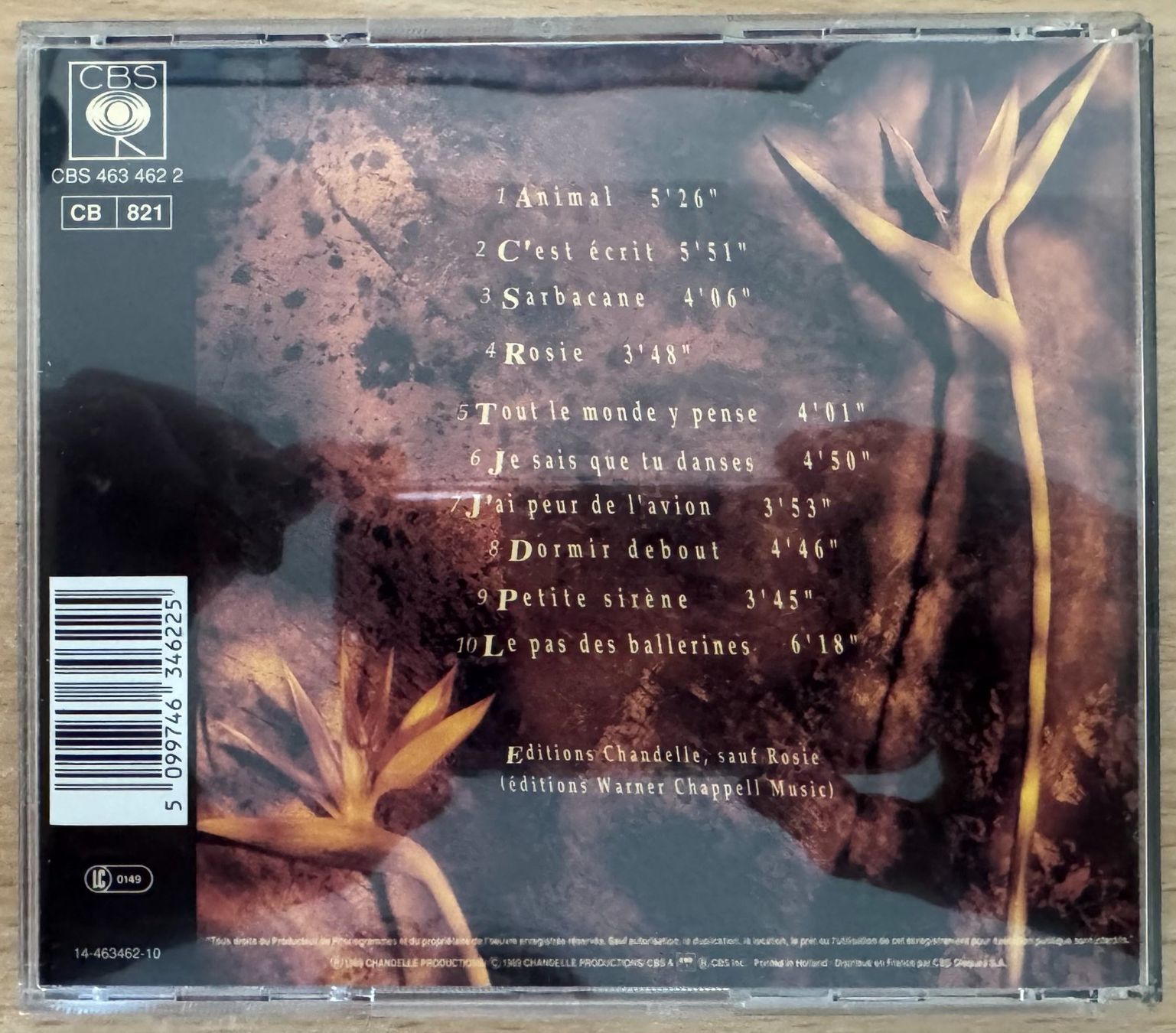 CD: Francis Cabrel: Sarbacane – Usato da Zürich venduto da recordman01 1