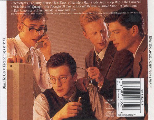 CDs: Blur – The Great Escape – Gebraucht aus Zürich von Raz88 1