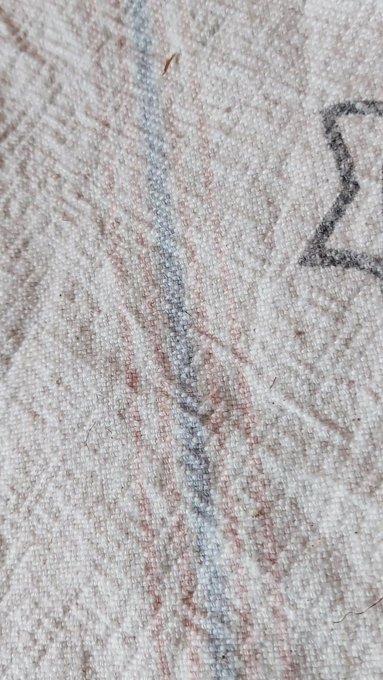 Tessuti: Vintage Baumwoll-Leinensack "CHASE Seamless Extra Quality" – Usato da Thalheim venduto da silvara01 5