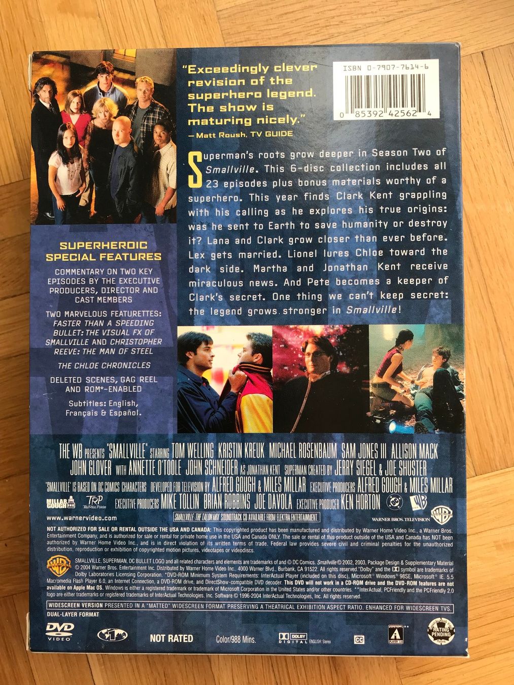 Tutti i DVDs: Smallville - The Complete Second Season - DVD – Usato da Zürich venduto da Malcom 4