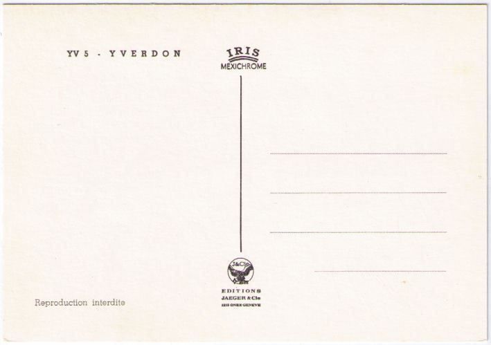 Cartoline postali: Yverdon - 4 Bild AK – Usato da Binningen venduto da Mountainrider 1