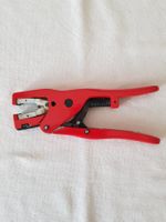 Abisolierzange, Top Zustand, rot, für Elektriker!