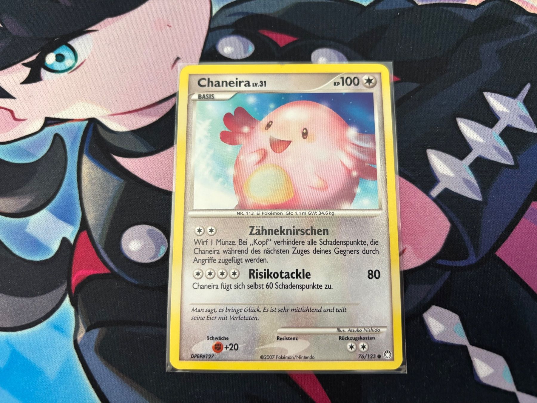 Pokémon Carte collezionabili: 2007 POKEMON Chaneira LV.31 76 – Usato da Wilen (Sarnen) venduto da Seeungeheuer