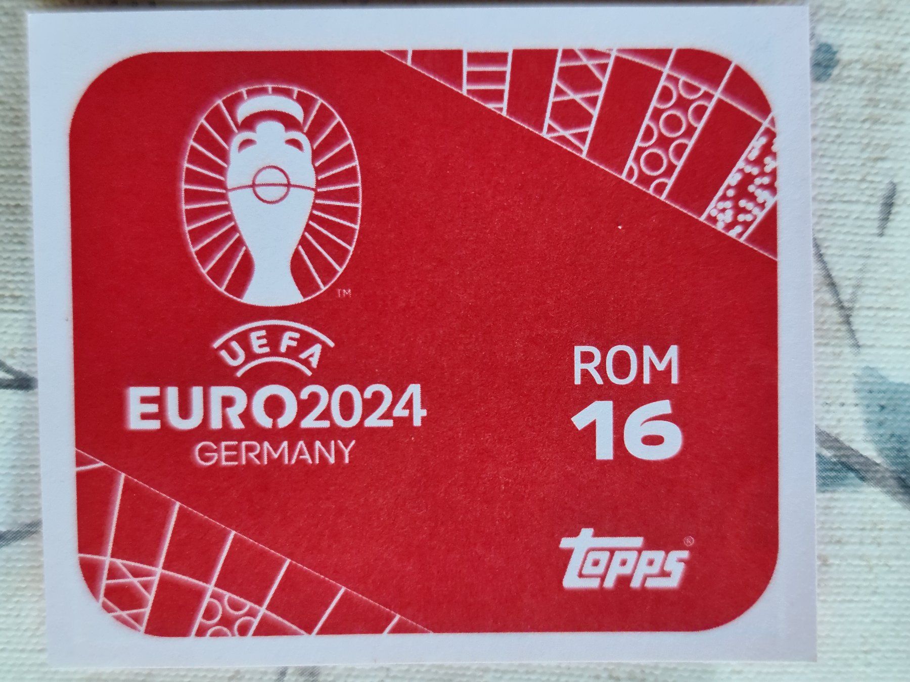 Topps Carte collezionabili: Topps EURO2024 ROM 16 – Nuovo e nell'imballaggio originale da Dintikon venduto da Prime-shop 1