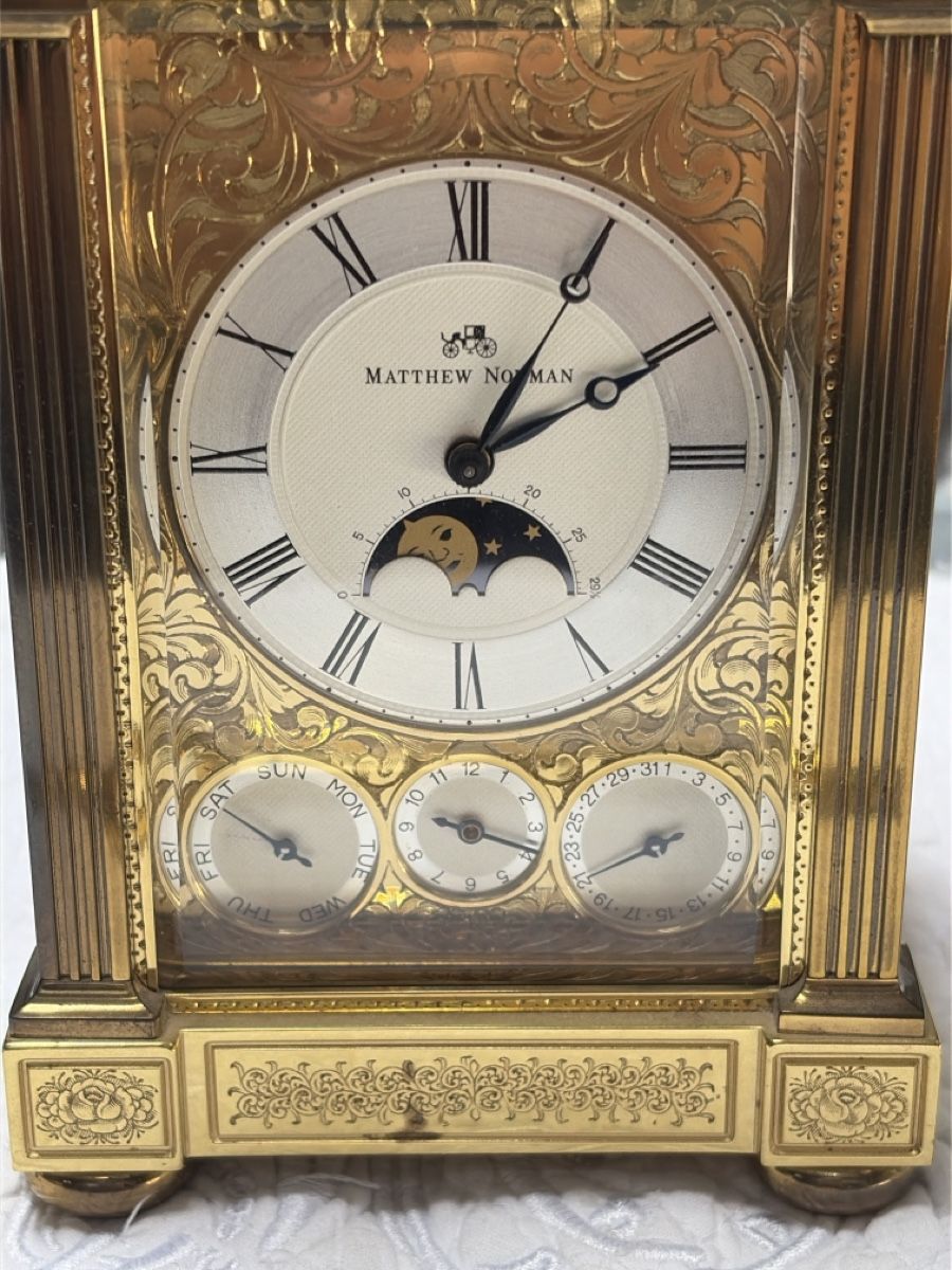 Stand- & Wanduhren: Matthew Norman calendrier lunaire! – Defekt aus Chur von jasi18 1