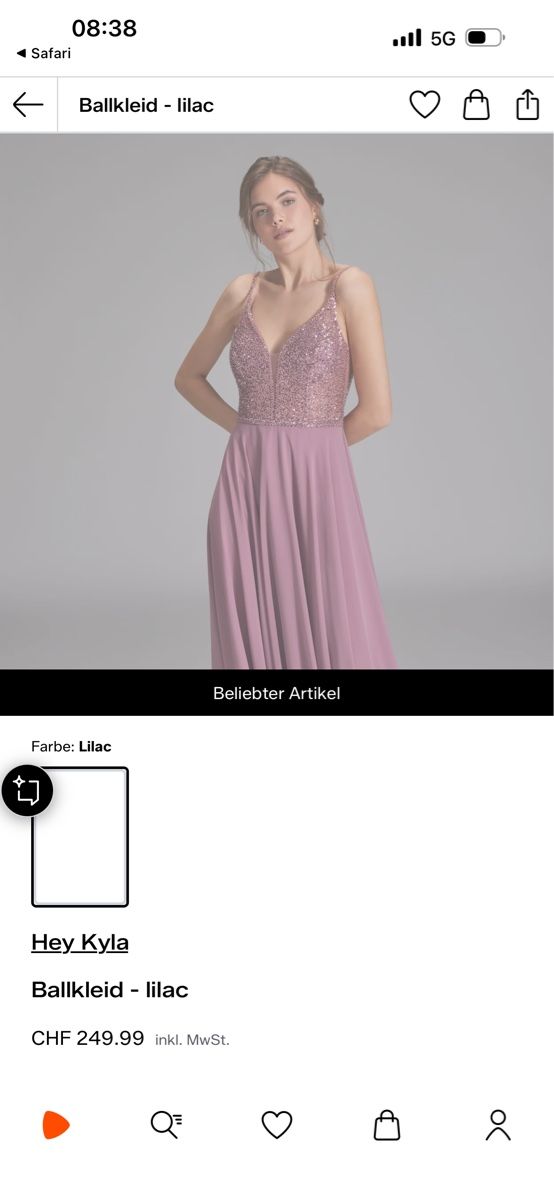 Kleider: Abendkleid heykyla Grösse 40 – Gebraucht aus Glattbrugg von SMusic98 7
