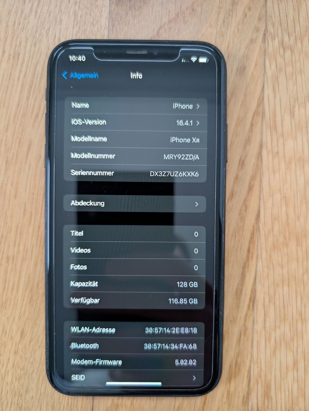 Apple Handys / Smartphones: Apple iPhone Xr 128GB – Gebraucht aus Winterthur von Das_Mick 2