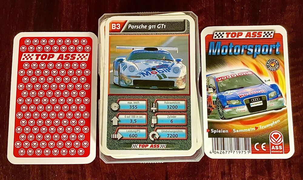 Motorsport Rennwagen/Rallye Quartett/Kartenspiel | Kaufen auf Ricardo