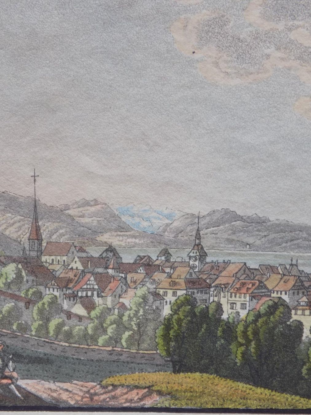 Gravures: Zug koloriert – D'occasion à Risch par Rischli15 4