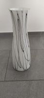 Schöne Design-Vase scharz/weiss