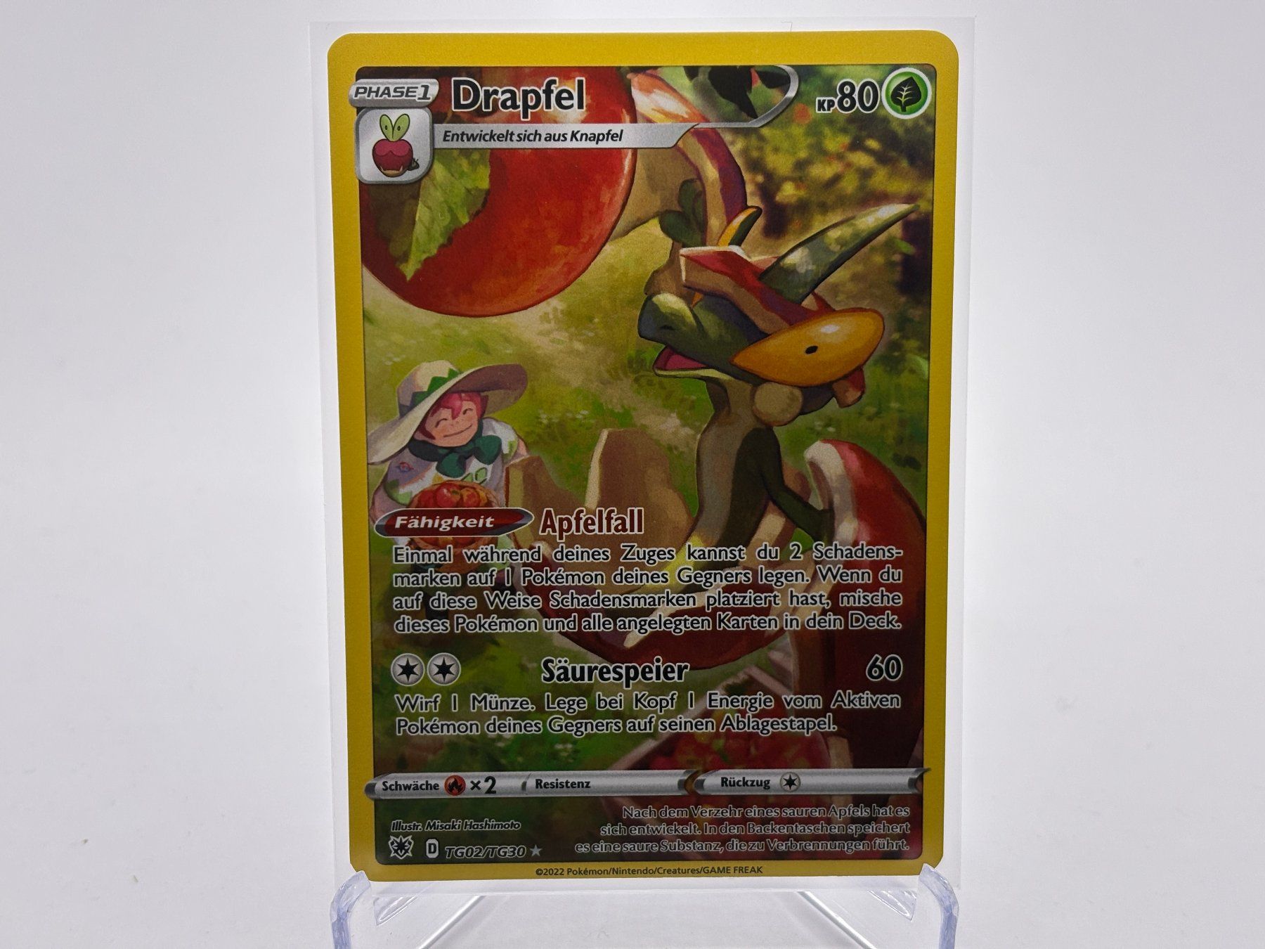 Pokémon Carte collezionabili: Astralglanz  - Drapfel  (ASR TG02) - DE – Nuovo (secondo la descrizione) da Allschwil venduto da Bullach