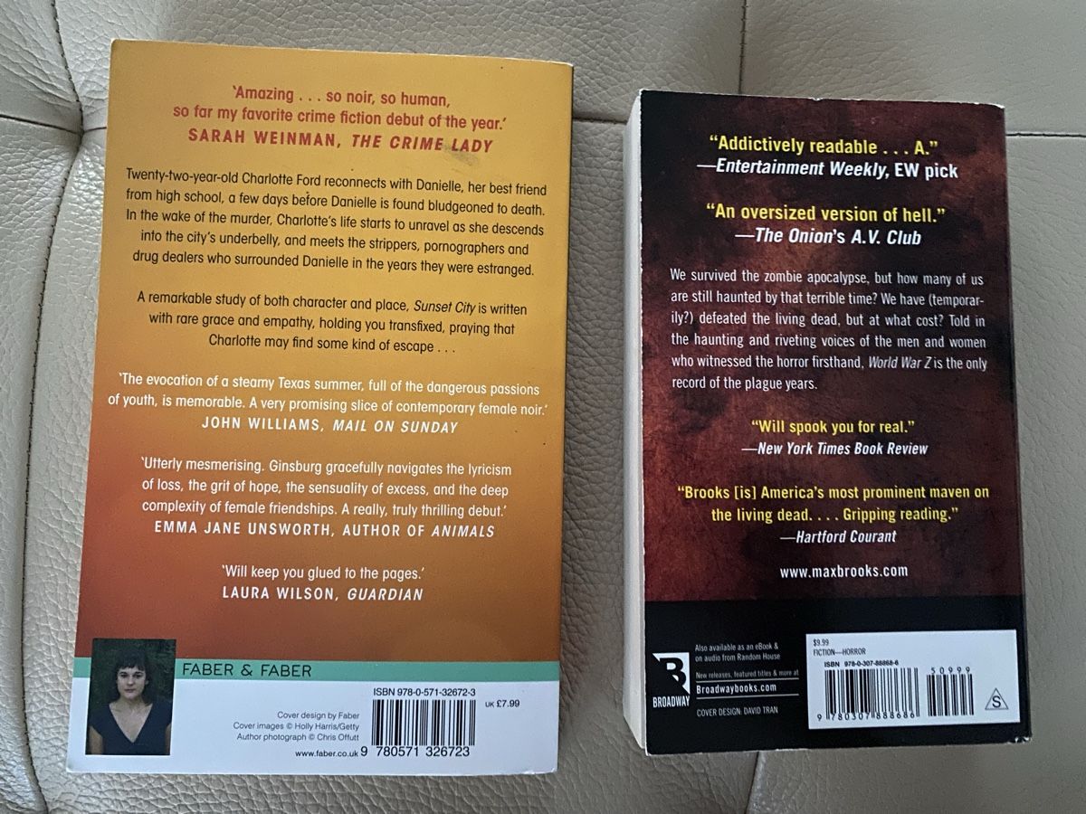 Bücher: 2 books World war / sunset city – Gebraucht aus Meggen von 6003Luzern 1