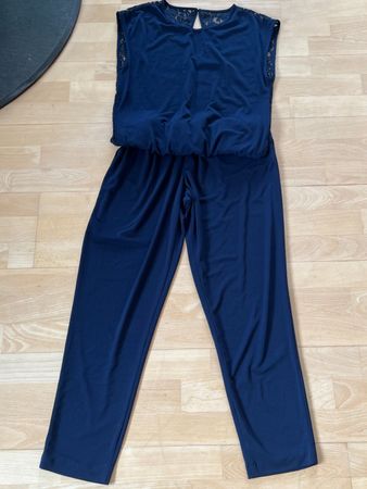 ESPRIT Damen Jumpsuit in ca. Gr. 38/40, Dunkelblau