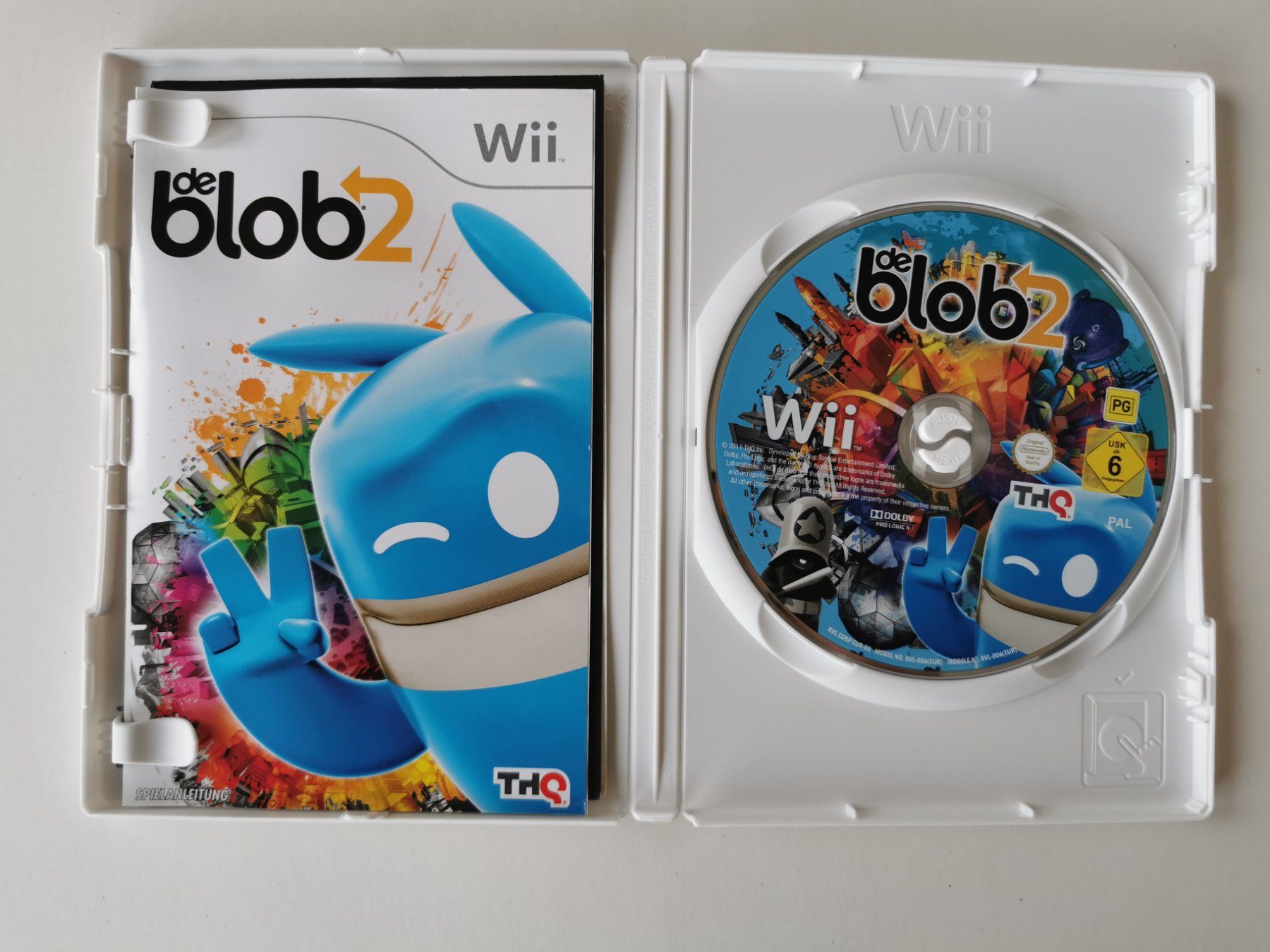 Nintendo Giochi: Wii - De Blob 2 – Usato da Lenzburg venduto da eyworld 1