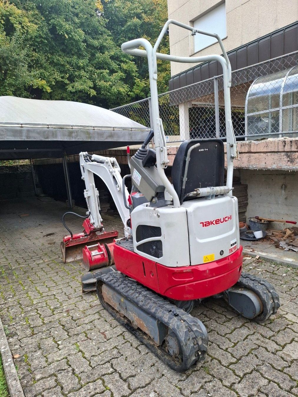 Takeuchi Escavatori: Takeuchi TB210R  1.2T Zu Vermieten – Usato da Bauma venduto da Timon1296 1