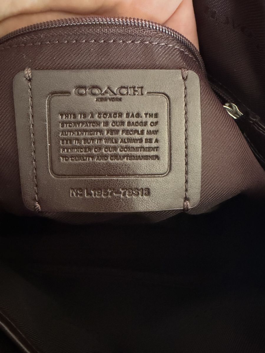 Coach Sacs femmes: Original Coach Leder Handtasche  – D'occasion à Vionnaz par b_f_d_r_g 7