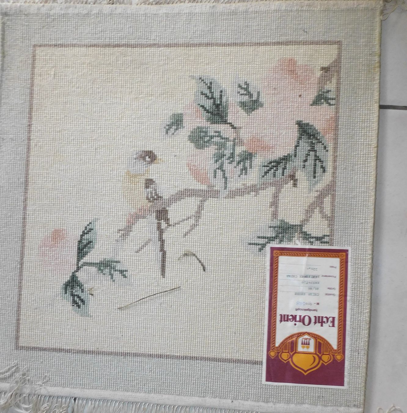 Tappeti: Orient Teppich China SeidenTeppich - Extrafein   46x 46 cm – Usato da Sursee venduto da 76 4