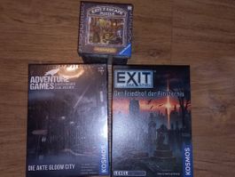 EXIT Games,  Adventure Games und Escape Puzzle