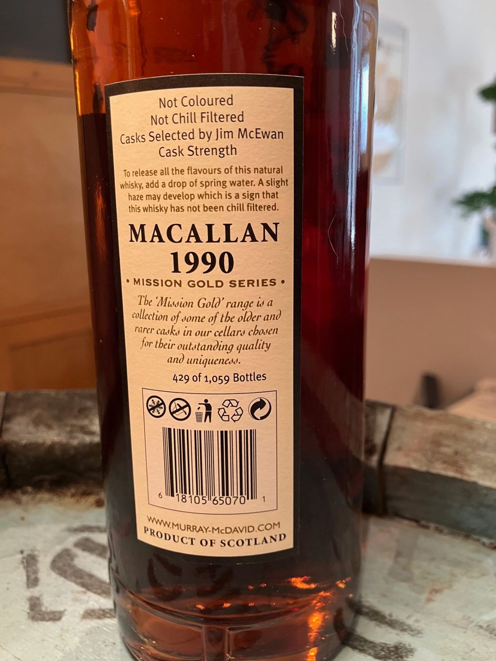 Macallan Bevande alcoliche: Macallan Murray McDavid 1990 18 Years – Nuovo e nell'imballaggio originale da Aarwangen venduto da concorde58 3